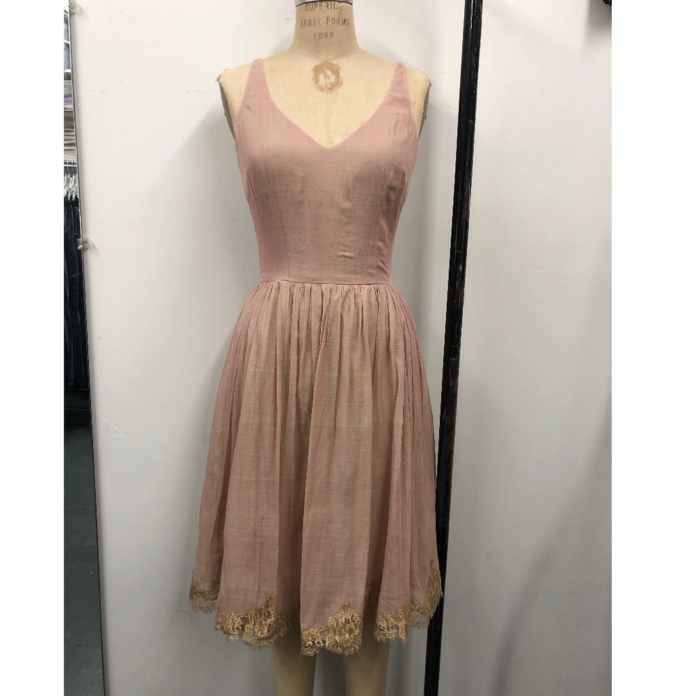 Iridescent Fit and Flare Dress